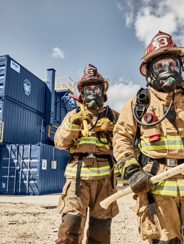 NFPA glove ERGOFLEX in leather, with or without wristlet - 1200