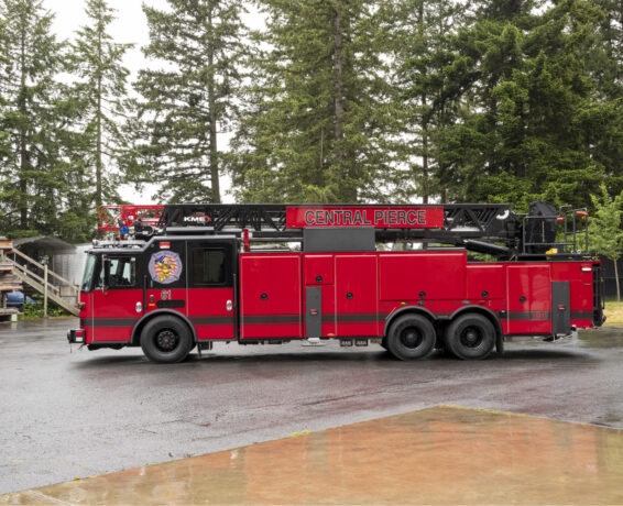 KME high quality custom fire trucks - 1200 Degrees